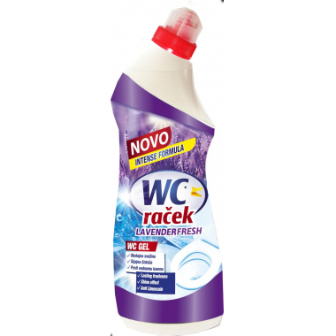 ČISTILO ZA ŠKOLJKO WC RAČEK GEL OCEAN LAVENDER