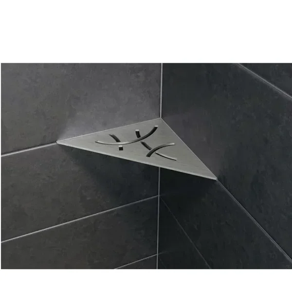 E-shelf S1 polica INOX z vijugami