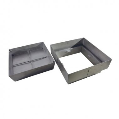 INOX OLJNI POKROV Z DNOM ZA PVC JAŠEK 50X50