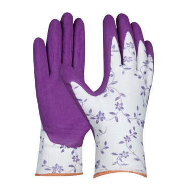 VRTNE ROKAVICE GEBOL FLOWER, LILA