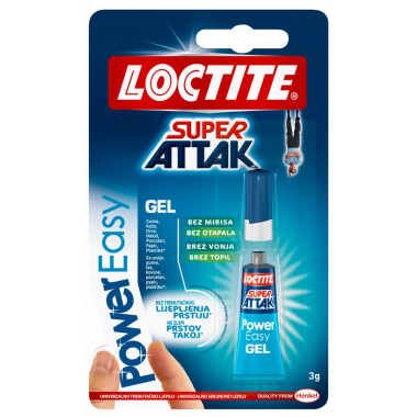 SEKUNDNO LEPILO HENKEL SUPER ATTAK GEL