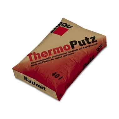 NOTRANJI IN ZUNANJI OMET BAUMIT THERMOPUTZ