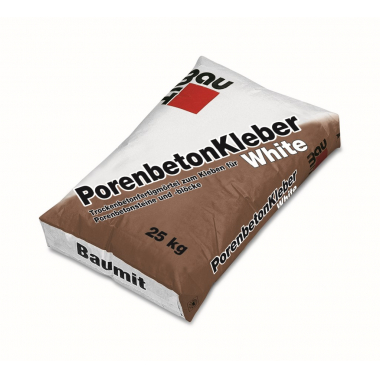 LEPILO BAUMIT PORENBETONKLEBER WHITE
