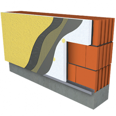 Fasadni sistem z debeloslojnim mineralnim praskanim ometom. Preverite kakovostne fasadne sisteme, ki ustrezajo najvišjim standardom kakovosti. 