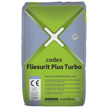 LEPILO ZA KERAMIKO UNIHEM CODEX FLIESURIT PLUS TURBO