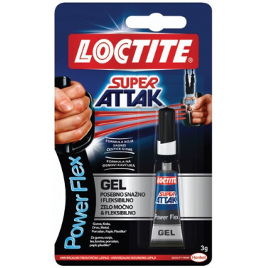 SEKUNDNO LEPILO HENKEL SUPER ATTAK GEL