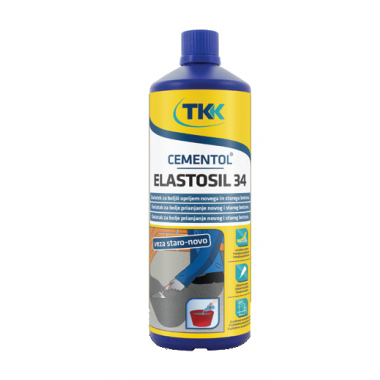 SREDSTVO ZA POVEČANJE SPRIJEMLJIVOSTI TKK CEMENTOL ELASTOSIL 34