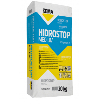 TESNILNA MASA HIDROSTOP MEDIUM,  A + B KOMPONENTA