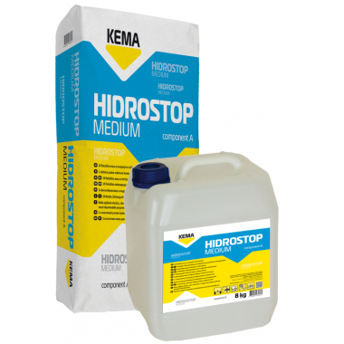 TESNILNA MASA HIDROSTOP MEDIUM,  A + B KOMPONENTA