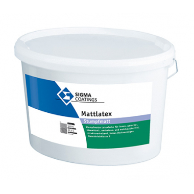 SIGMA MATTLATEX notranja pralna barva