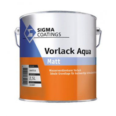 SIGMA VORLACK AQUA hitro sušeči premaz za les in kovino