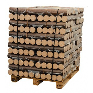 Lesni briketi PREMIUM GREENHEAT Bioles so sestavljeni iz bukovega in hrastovega lesa. Naravno stiskani in pripravljeni za kurjavo!