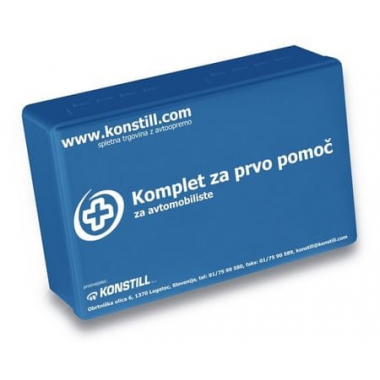 KOMPLET PRVE POMOČI ZA AVTOMOBILISTE