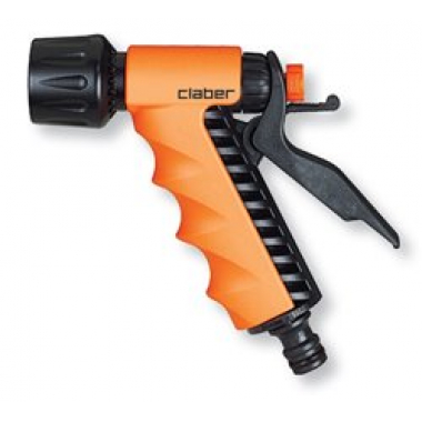Claber je razpršilna pištola z ergonomsko oblikovanim, praktičnim ročajem. 